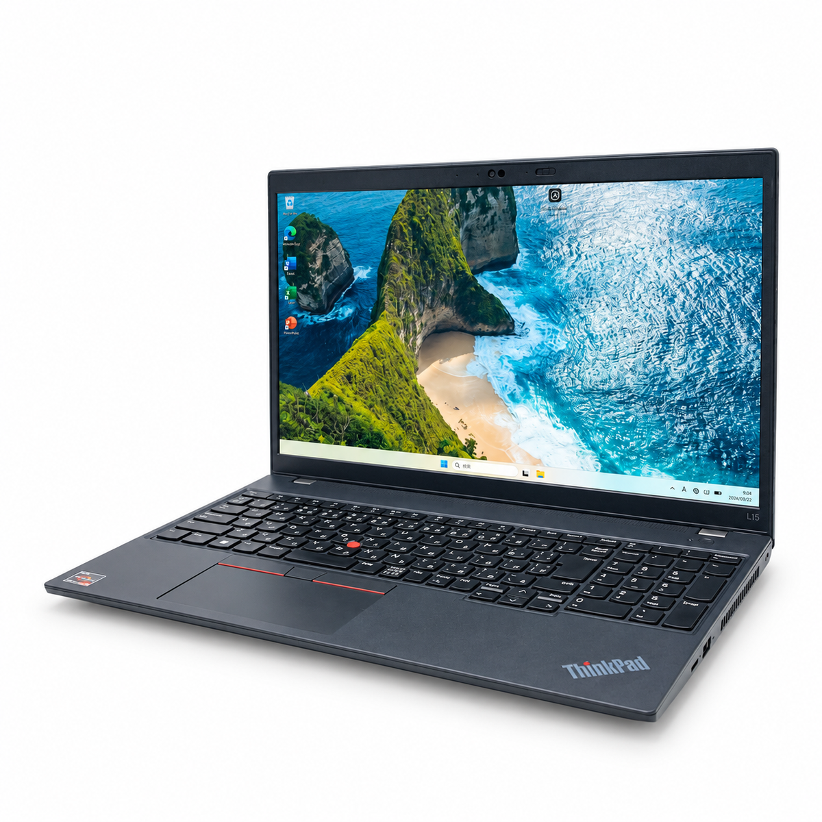 整備済み品・180日保証 Lenovo ThinkPad L15 Gen 3 15.6型 Ryzen 5 Pro 5675U Ram 16GB SSD 256GB 正規Office 2021 Pro Plus付き