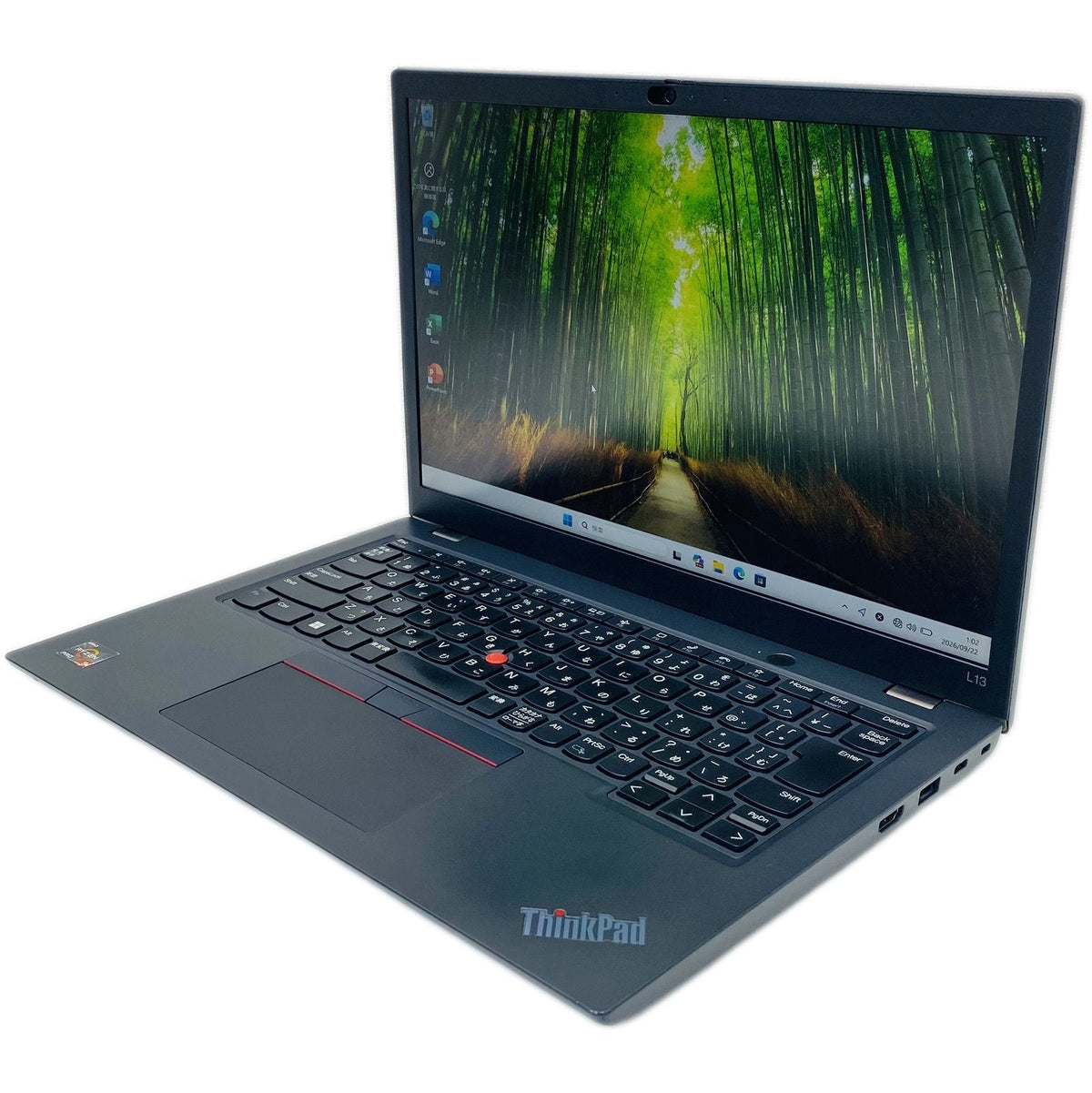 整備済み品・180日保証 Lenovo ThinkPad L13 Gen 4 13.3型 Ryzen 5 Pro 7530U メモリ16GB SSD 256GB 正規Office 2021 Pro Plus付き