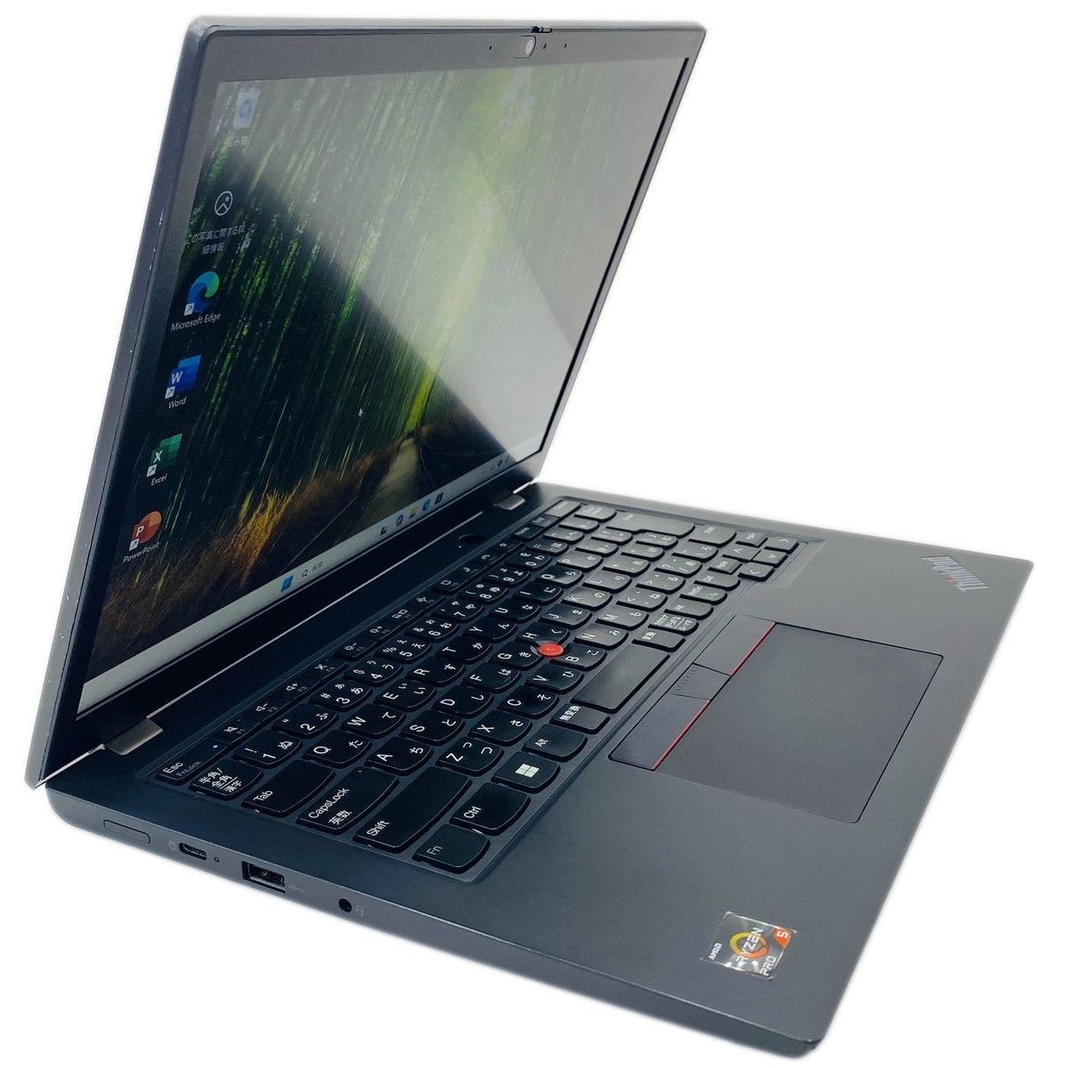 整備済み品・180日保証 Lenovo ThinkPad L13 Gen 4 13.3型 Ryzen 5 Pro 7530U メモリ16GB SSD 256GB 正規Office 2021 Pro Plus付き